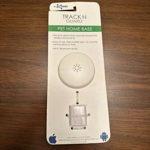 Track N Guard Pet Dog Wireless Fence Alarm Blue Frog Wi-Fi Bluetooth Ready